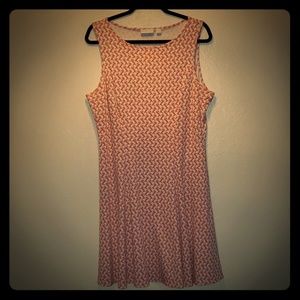 NY&CO pink geometric dress